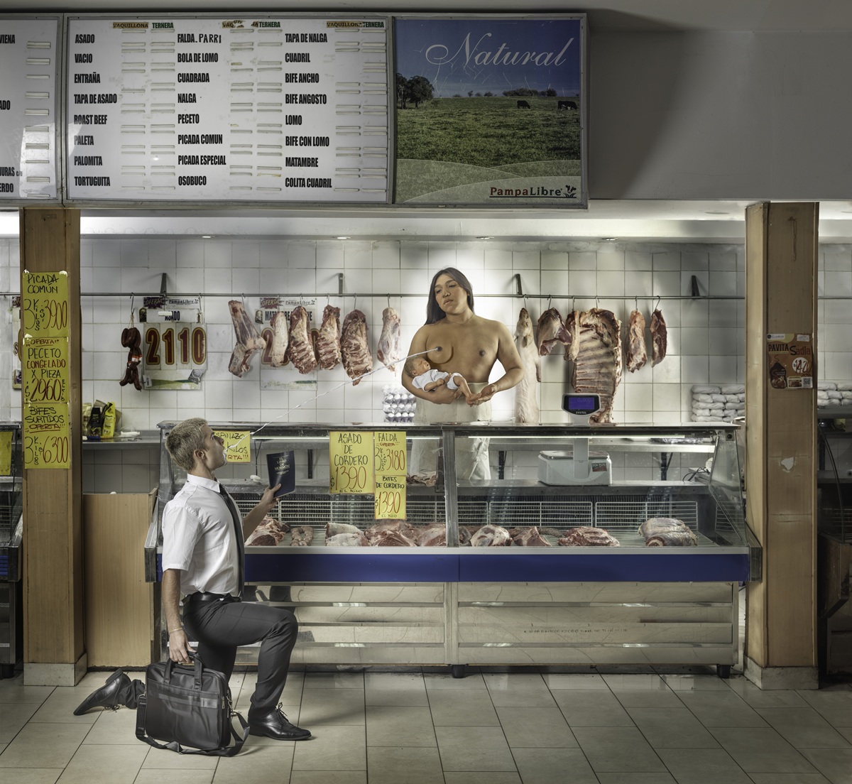 la virgen de la leche bienal de artes mediales