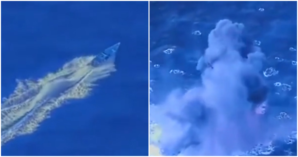 VIDEO | EEUU destruye otra lancha frente a las costas de Venezuela y mata a cuatro personas