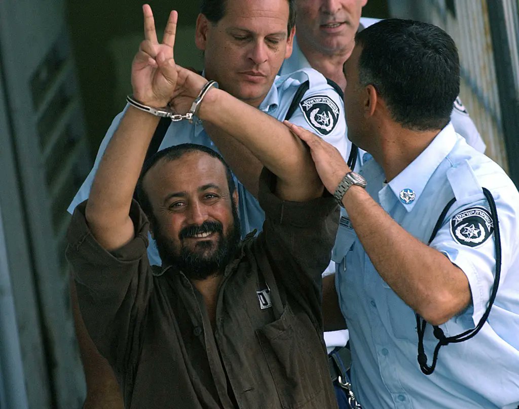 El líder palestino Marwan Barghouti 
