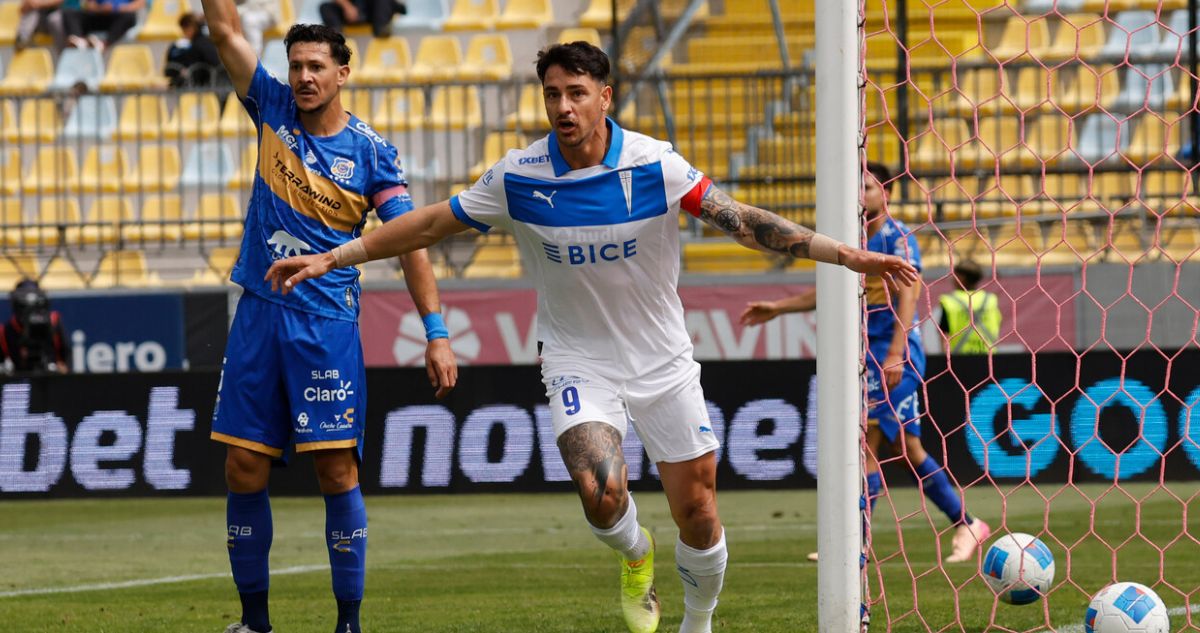 Fernando Zampedri comandó paliza de la UC a Everton en Liga de Primera.