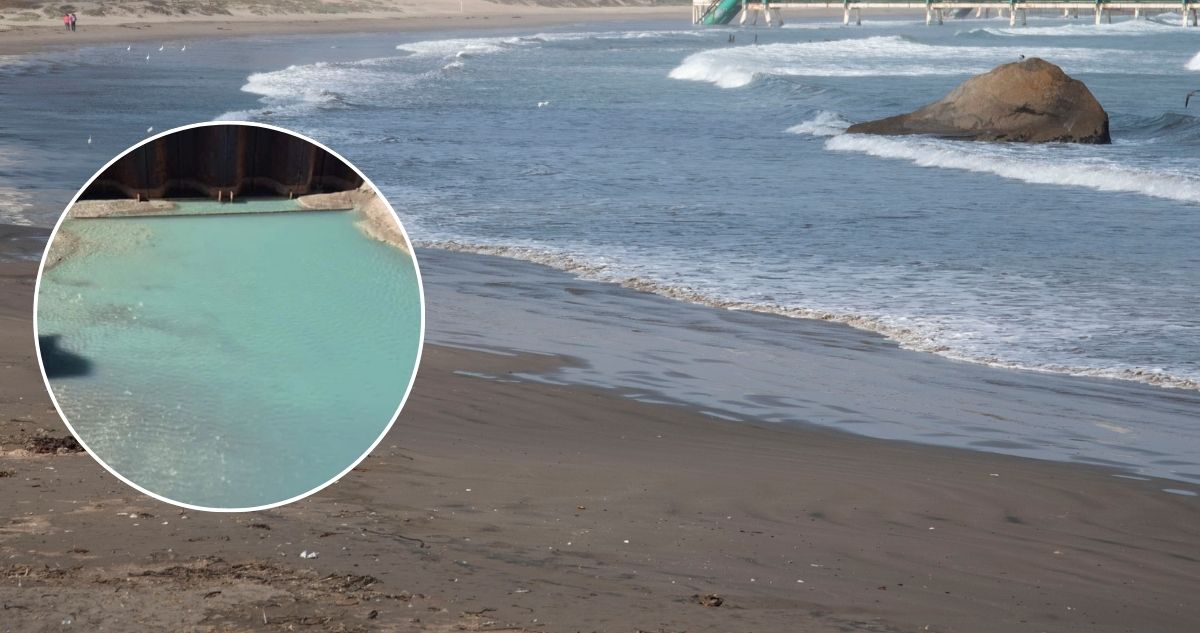 Aguas Pacífico reconoce que líquido turquesa en playa de Puchuncaví salió a flote por sus excavaciones
