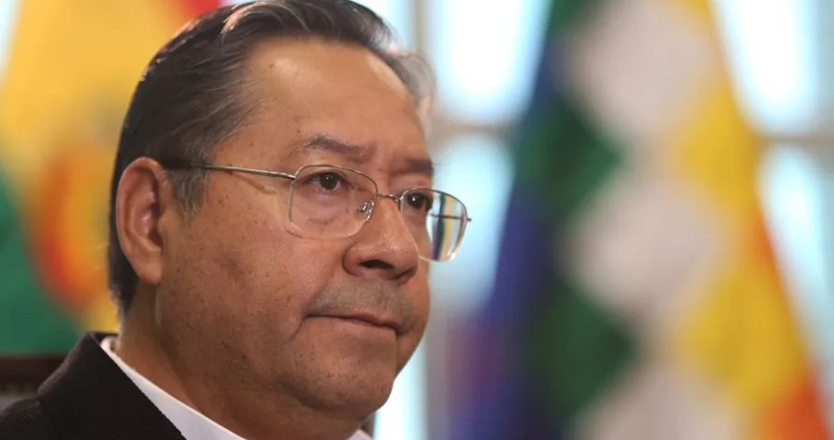 Imagen de archivo del presidente de Bolivia Luis Arce