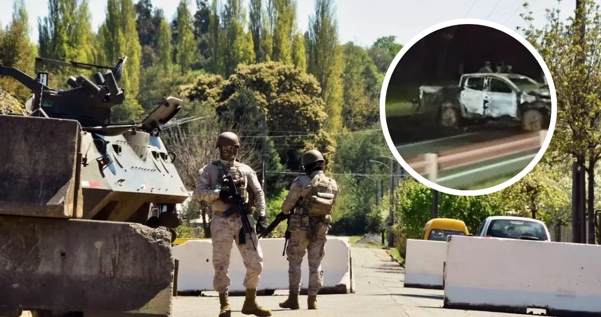 Foto de contexto de Estado de Excepción en Macrozona Sur