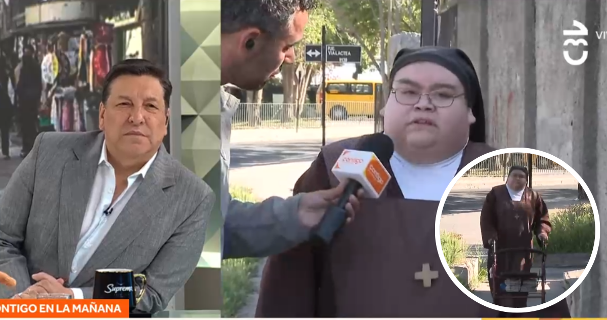 Captura de “Madre Teresa” en matinal de CHV