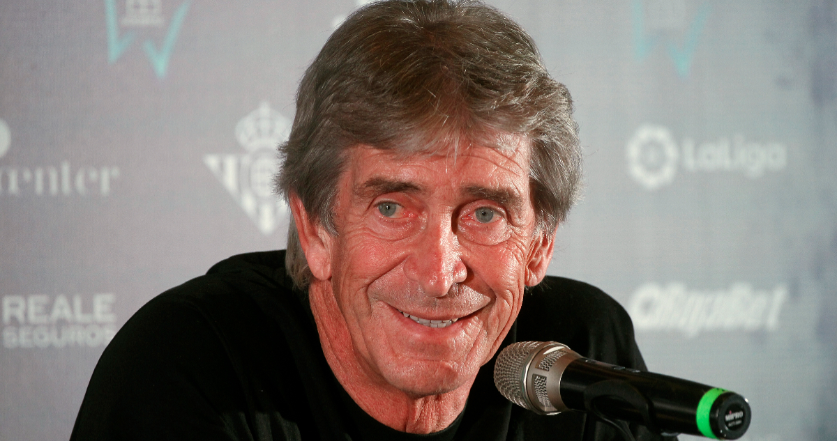 Manuel Pellegrini en el Real Betis