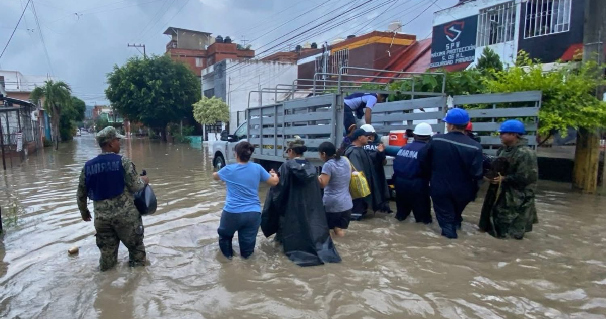 Más de 40 muertos y una veintena de desaparecidos por las intensas lluvias en México