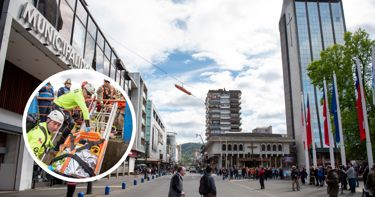 Simulacro Megaterremoto Temuco