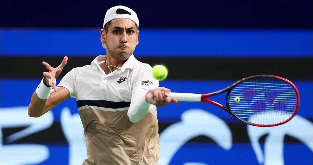 Alejandro Tabilo fue eliminado del Masters 1.000 de Shanghái.