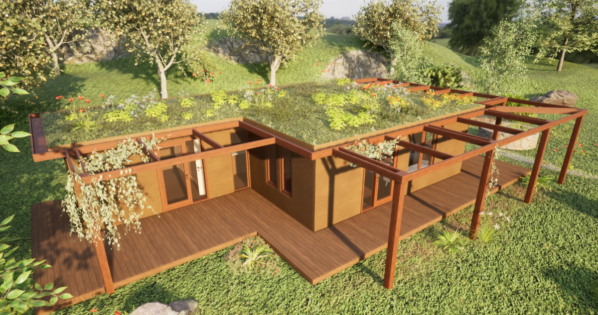 MAT, la primera casa chilena sustentable y transportable