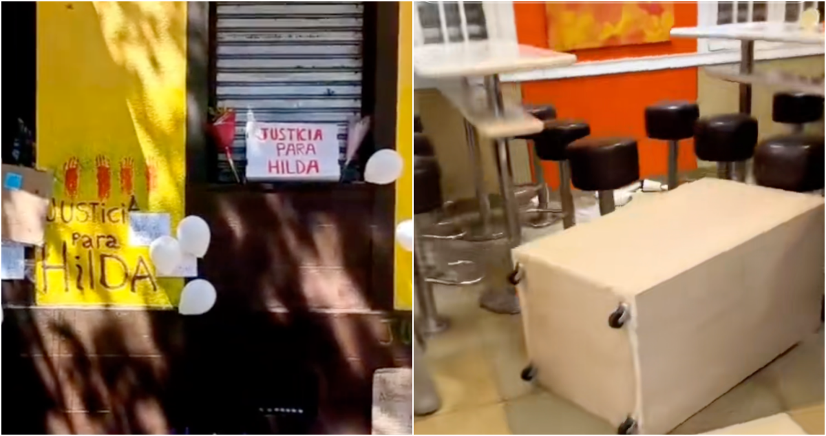 Vandalizan McDonald’s de República tras protesta por muerte de trabajadora: local permanecerá cerrado