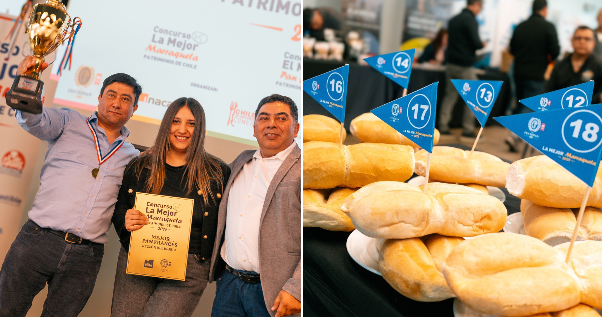 Panadería San Diego de Concepción gana premio al “mejor pan francés” del Bío Bío