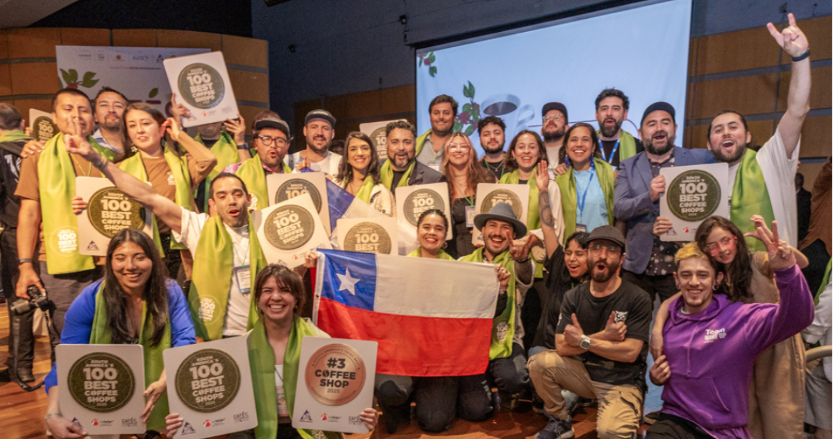 Las 12 cafeterías chilenas que fueron destacadas entre las 100 mejores de Sudamérica