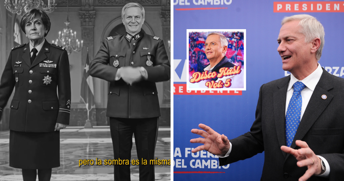 MEO publica adelanto de franja con candidatos bombardeando La Moneda y Kast difunde sus nuevos jingles