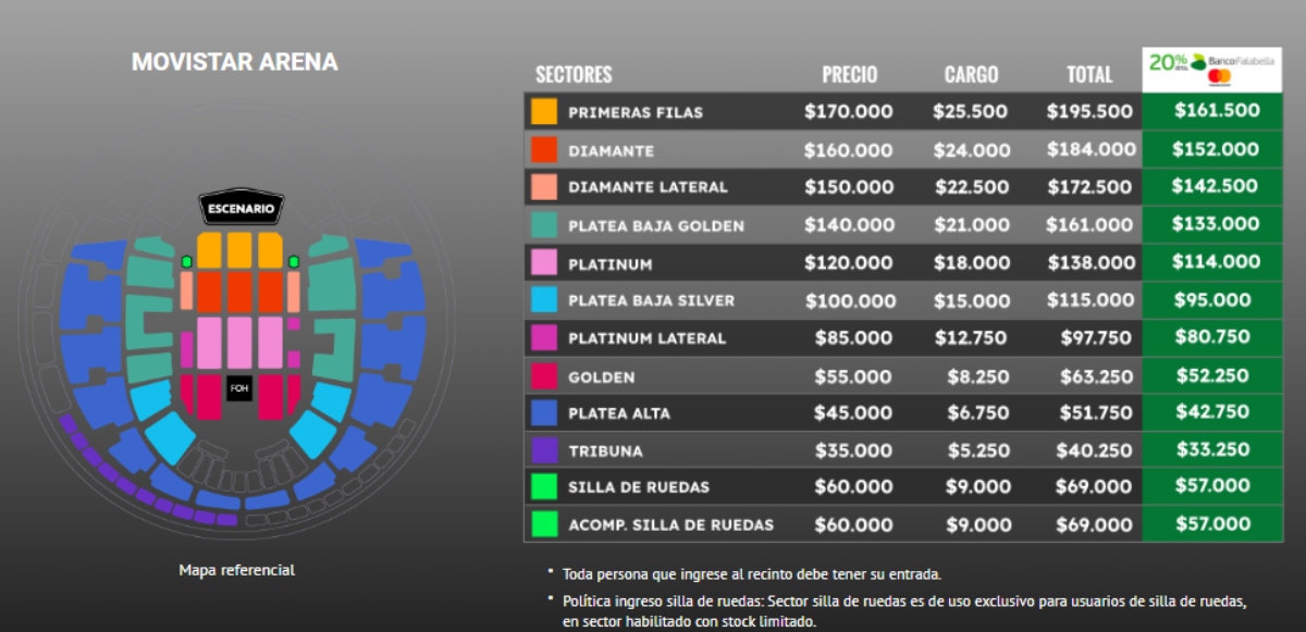 Miguel Bosé regresará a Chile en días del Festival de Viña: revisa fechas, precios y coordenadas