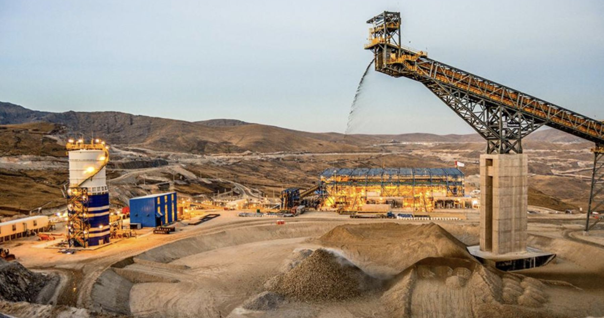 Minería en Perú.