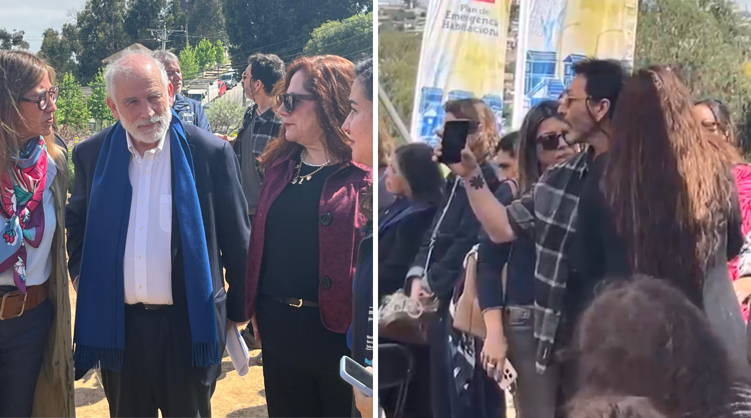 Víctima de megaincendio en Valparaíso interrumpe actividad de Montes y exige programa de salud mental