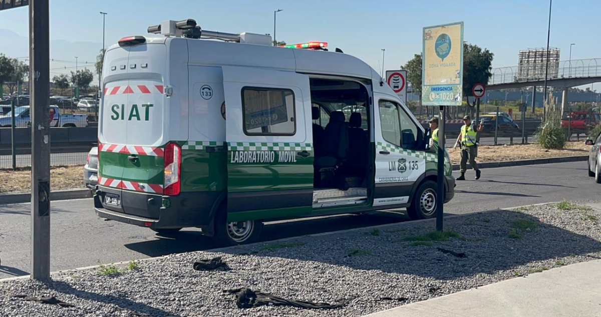 Mujer muere atropellada por camión repartidor en Pudahuel: hay un detenido tras accidente fatal