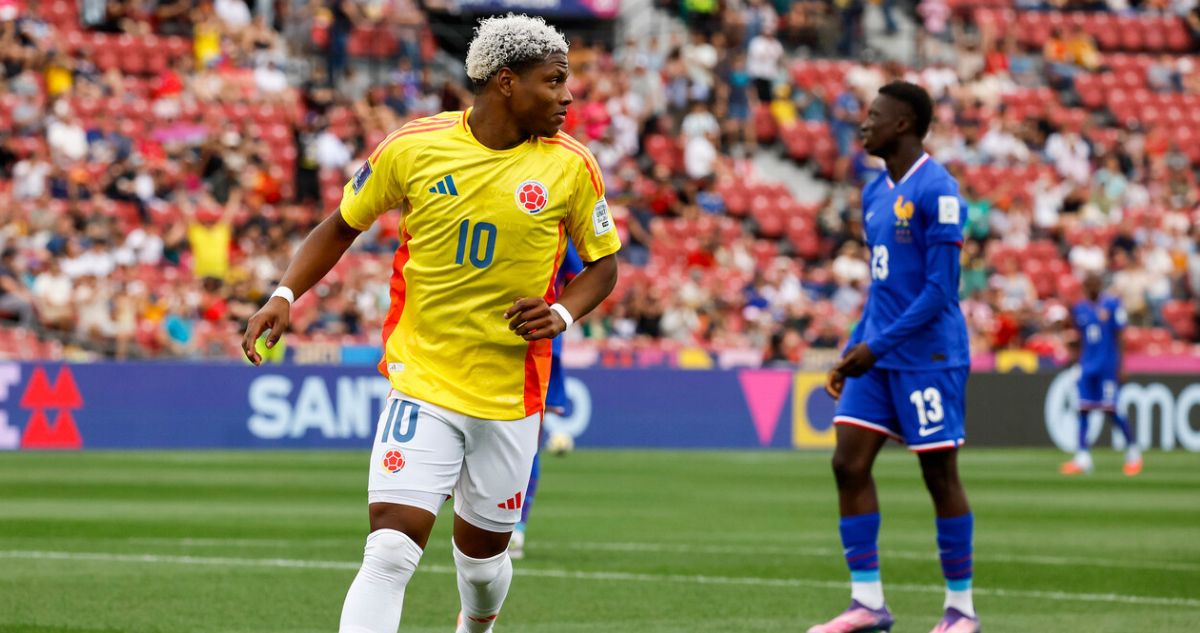 Colombia ganó a Francia y se quedó con tercer puesto del Mundial Sub 20.