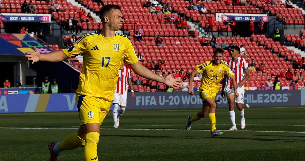 Ucrania ganó el grupo B del Mundial Sub 20 2025.