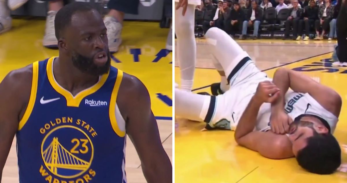 Draymond Green volvió a hacer de las suyas en la NBA.