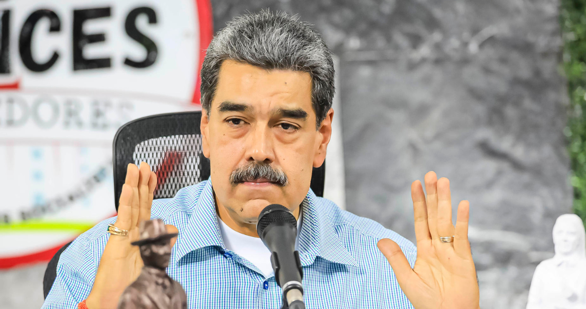 El líder del régimen venezolano, Nicolás Maduro