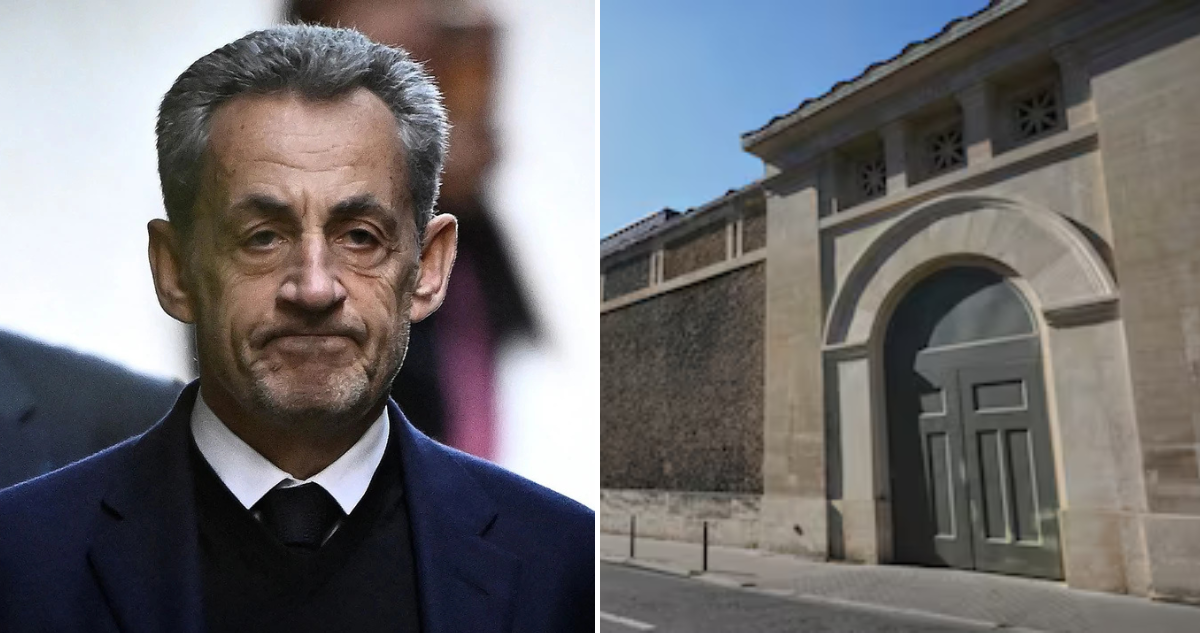 Nicolas Sarokzy en La Santé