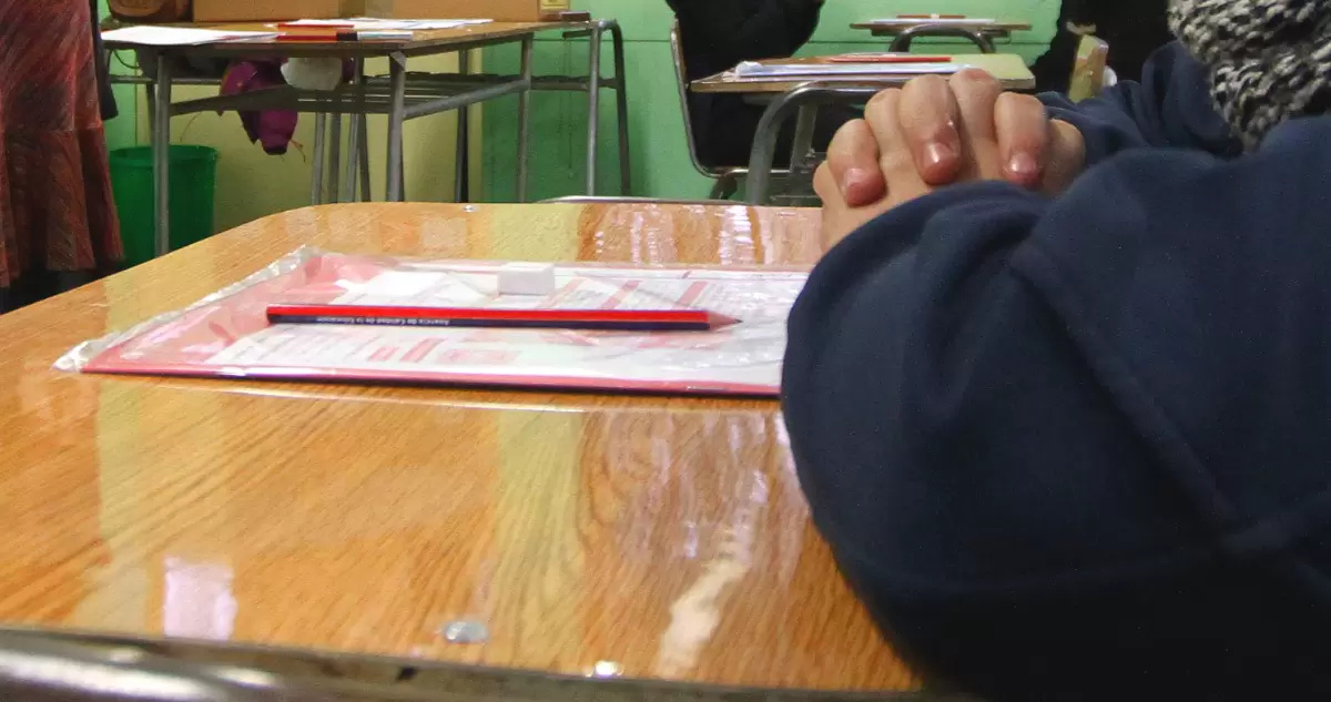 Foto de contexto del SIMCE