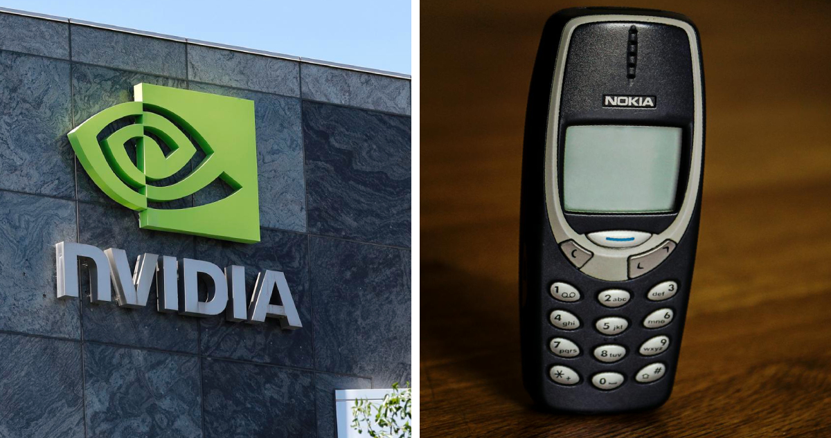 Nokia, conocida por su celular “indestructible”, se dispara en bolsa por millonario acuerdo con Nvidia