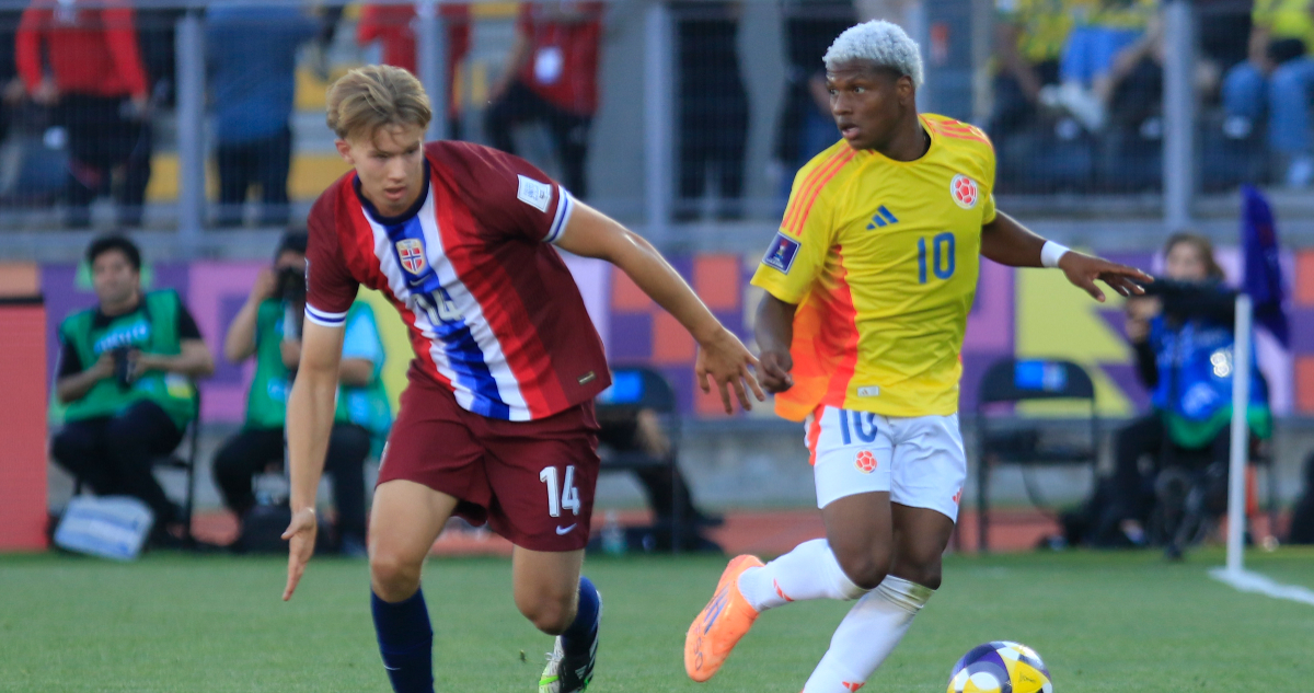 Noruega vs Colombia en el Mundial Sub 20