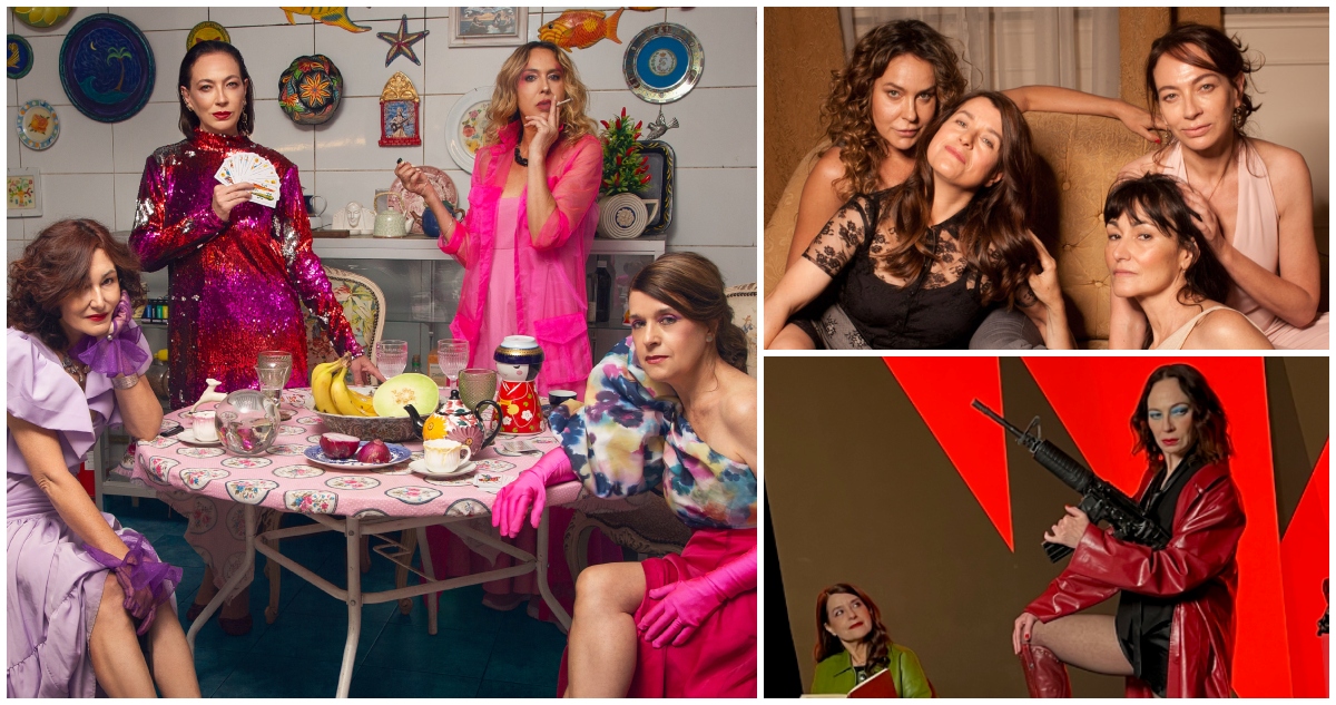 Patricia Rivadeneira revive a las Cleopatras para celebrar 40 años de amistad, performance y crítica