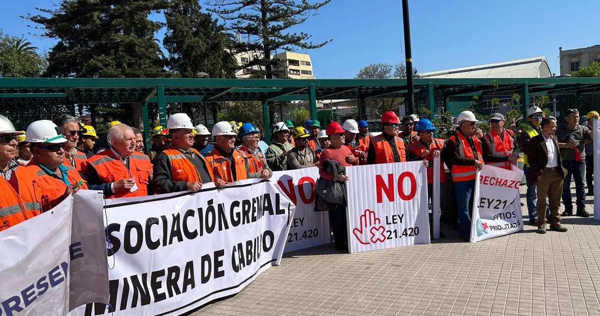 Protestas por nueva ley