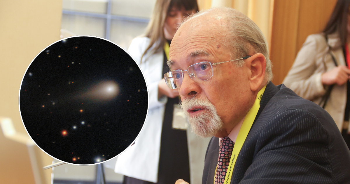 Profe Maza y el cometa 3I/ATLAS