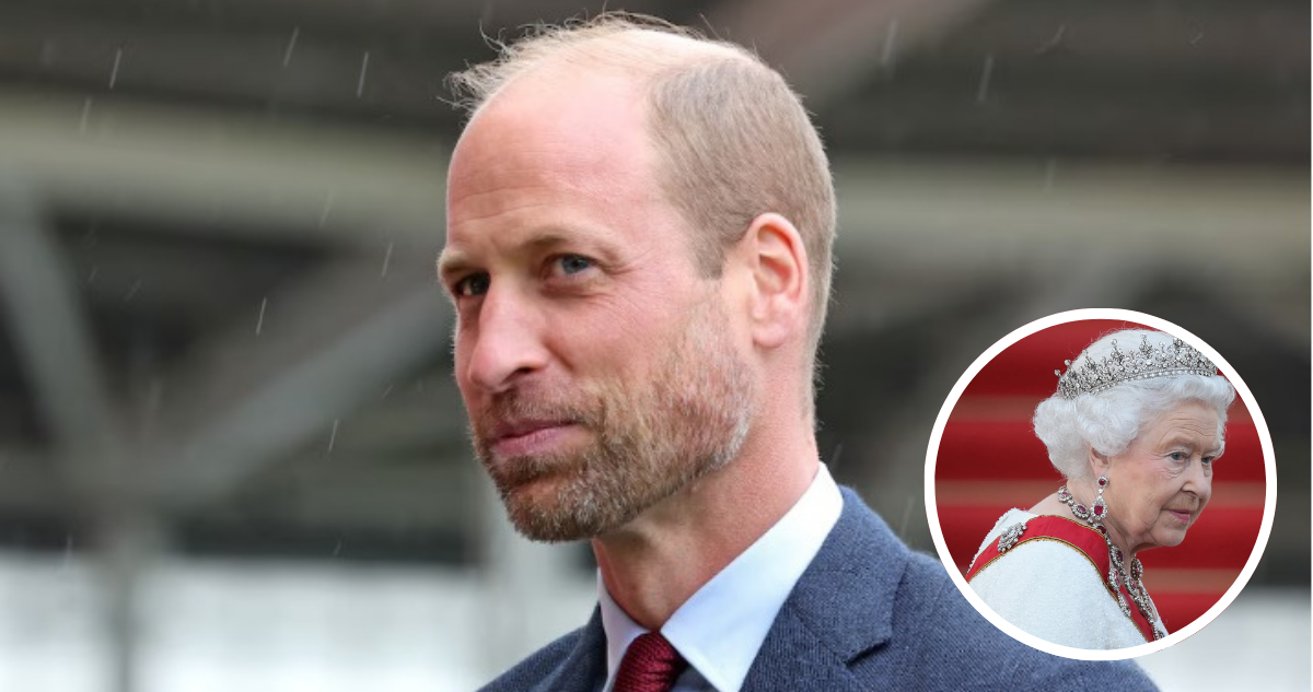 Príncipe William por Isabel II