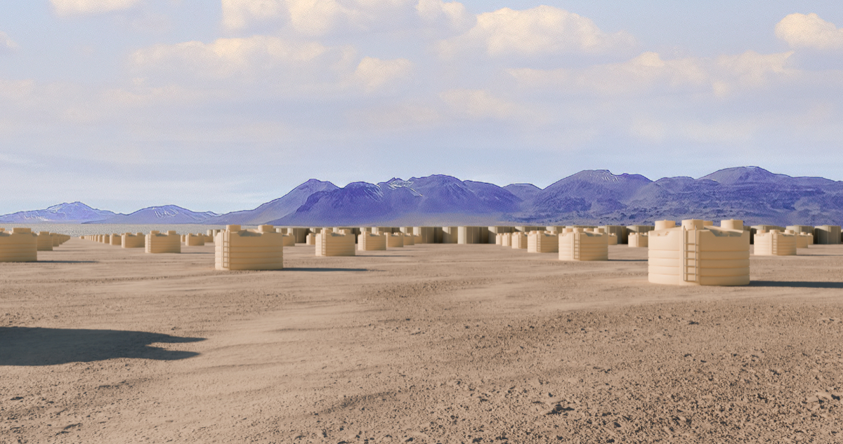 Diseño referencial del observatorio SWGO