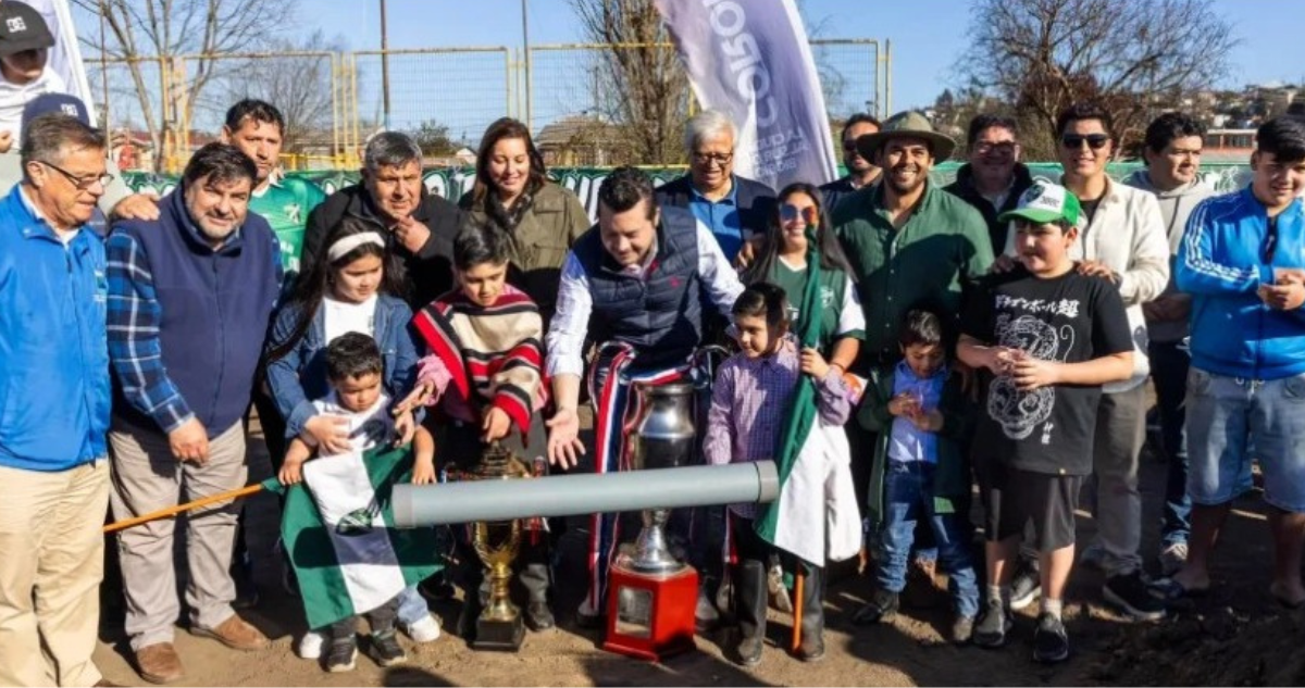 Inauguración de proyecto en Coronel