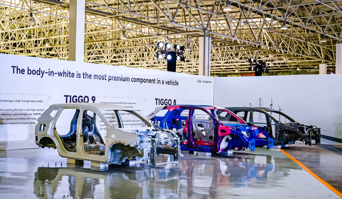 SUV Tiggo 9 de CHERY supera prueba de choque frontal doble