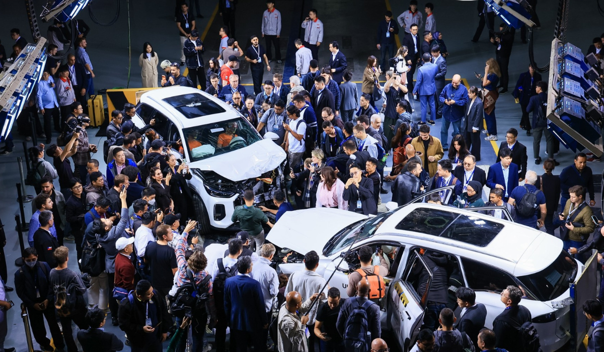 SUV Tiggo 9 de CHERY supera prueba de choque frontal doble