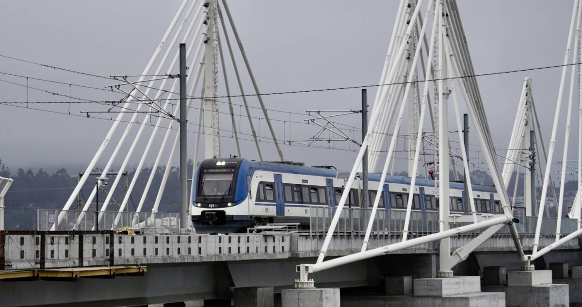 Puente Ferroviario sobre el río Bío Bío