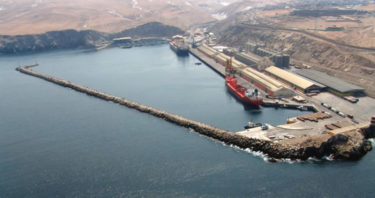 Puerto Matarani en Perú