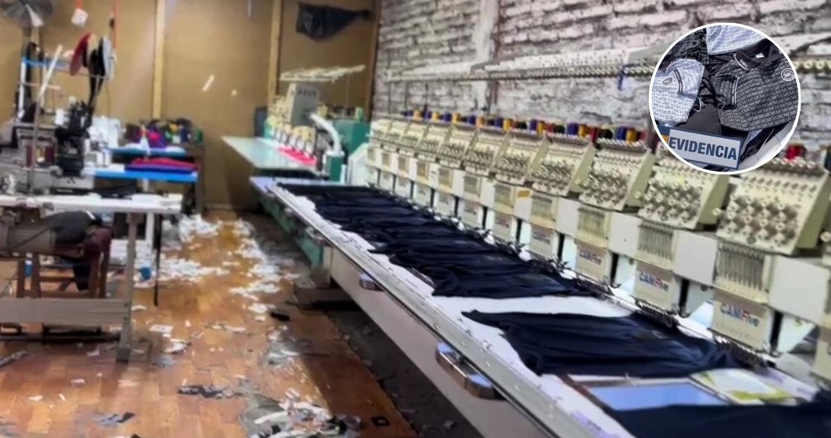 Desarticulan red de falsificación de ropa en la RM: 50 detenidos extranjeros e incautan $520 millones