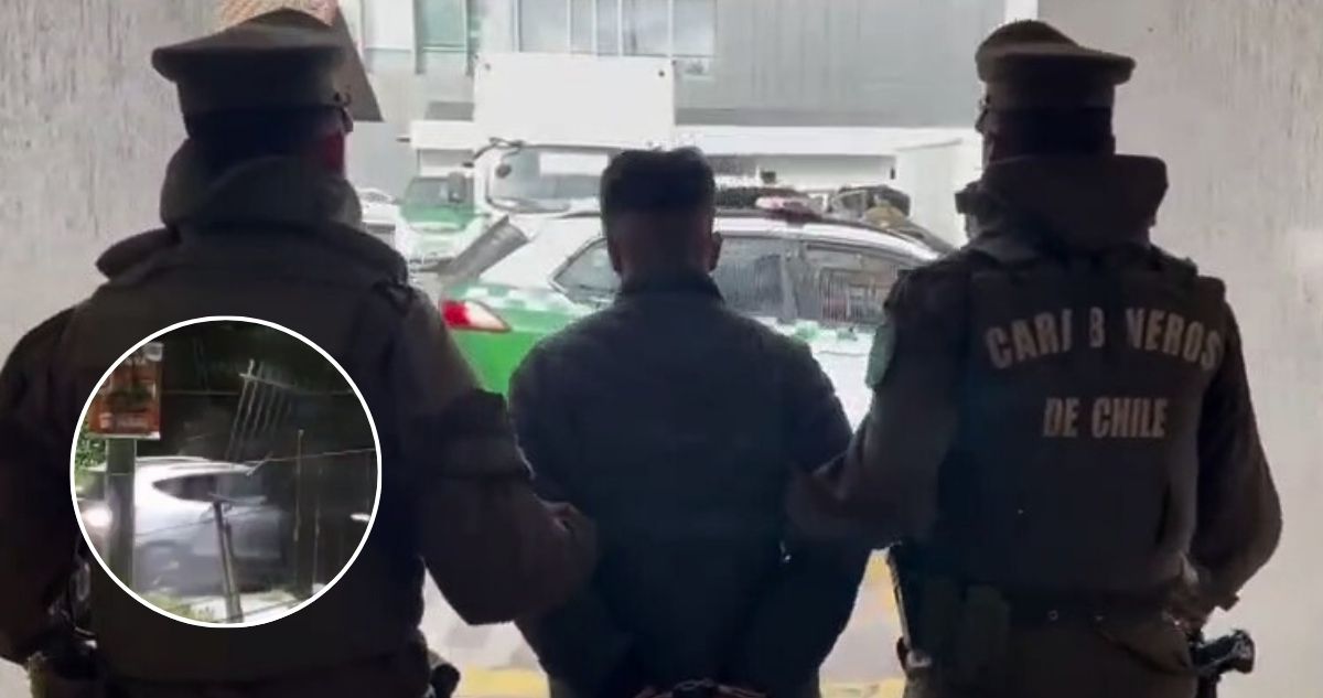 Detienen a menor de 17 años que participó de turbazo donde víctima terminó amarrada en Peñalolén