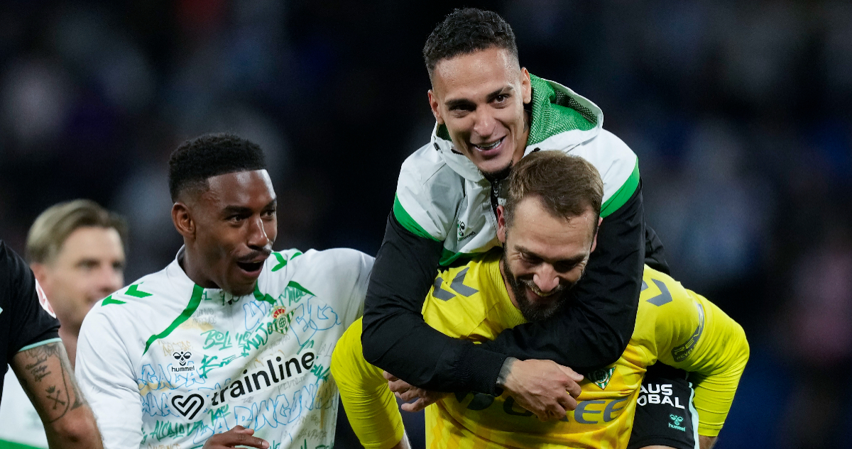 Real Betis celebra triunfo ante Espanyol en LaLiga