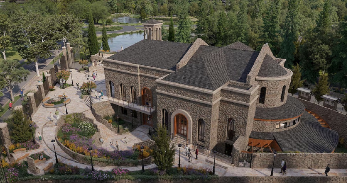 Render de cómo será la iglesia en Mendoza dedicada a Carlo Acutis
