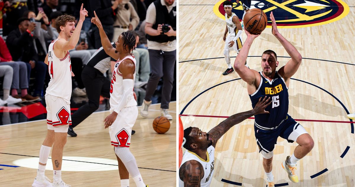 Bulls siguen invictos en la NBA y Jokic impactó con cuarto triple doble.