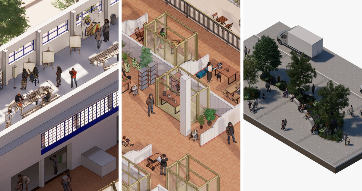 Revelan nuevos diseños del futuro Mercado Central de Concepción: con galería de arte incluída