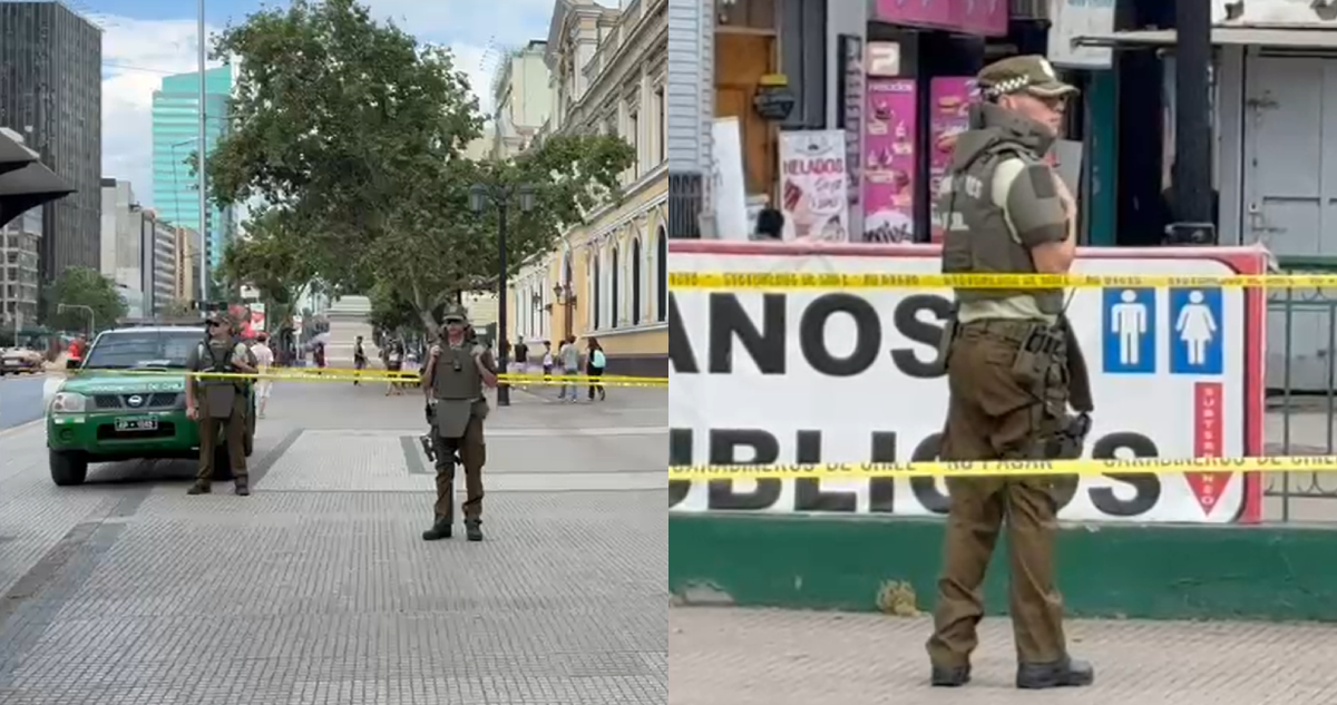 Riña entre comerciantes ambulantes termina en asesinato a pasos de La Moneda