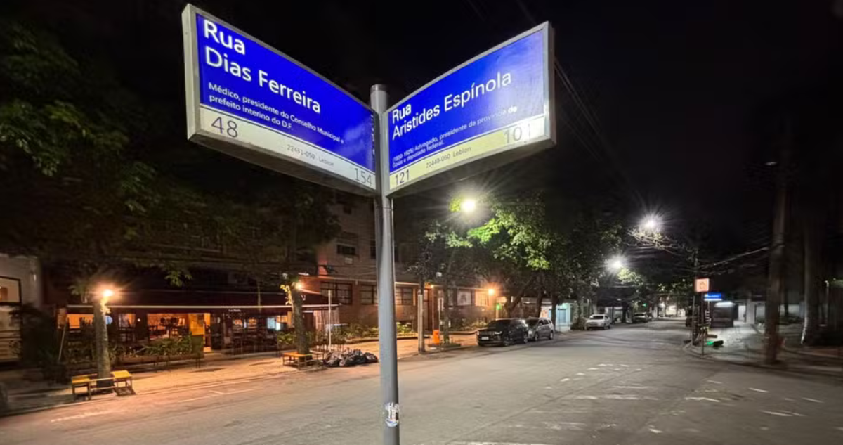 El tradicional punto de encuentro en Leblon quedó vacío en la madrugada