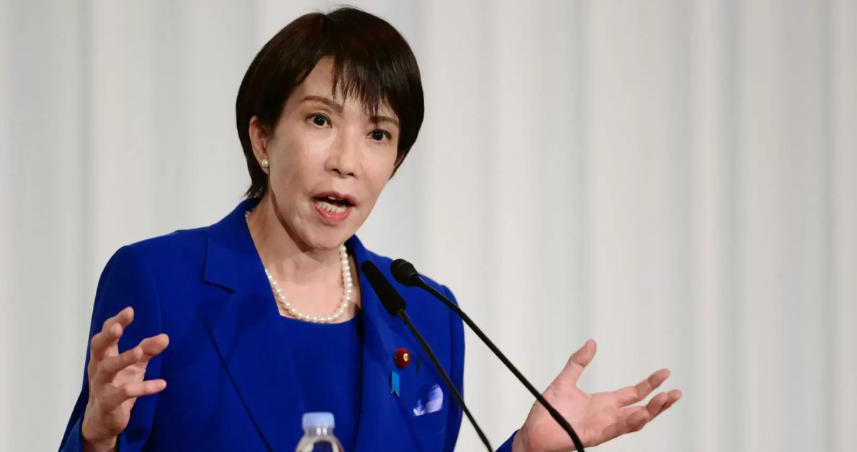 Sanae Takaichi, primera ministra de Japón, promete acelerar aumento del gasto en defensa al 2% del PIB