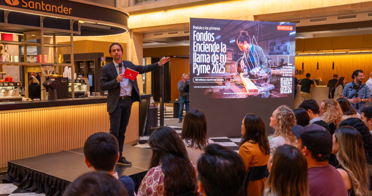 Santander lanza nuevos fondos concursables: repartirá $63 millones entre micro y pequeñas empresas