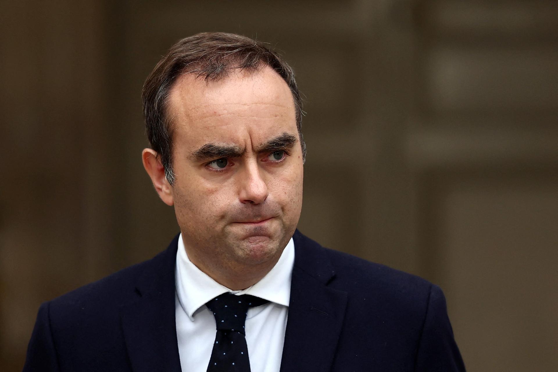 El primer ministro saliente francés, Sébastien Lecornu